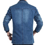 R&B | Herren Blazer - Cowboy Denim Jeans Blazer