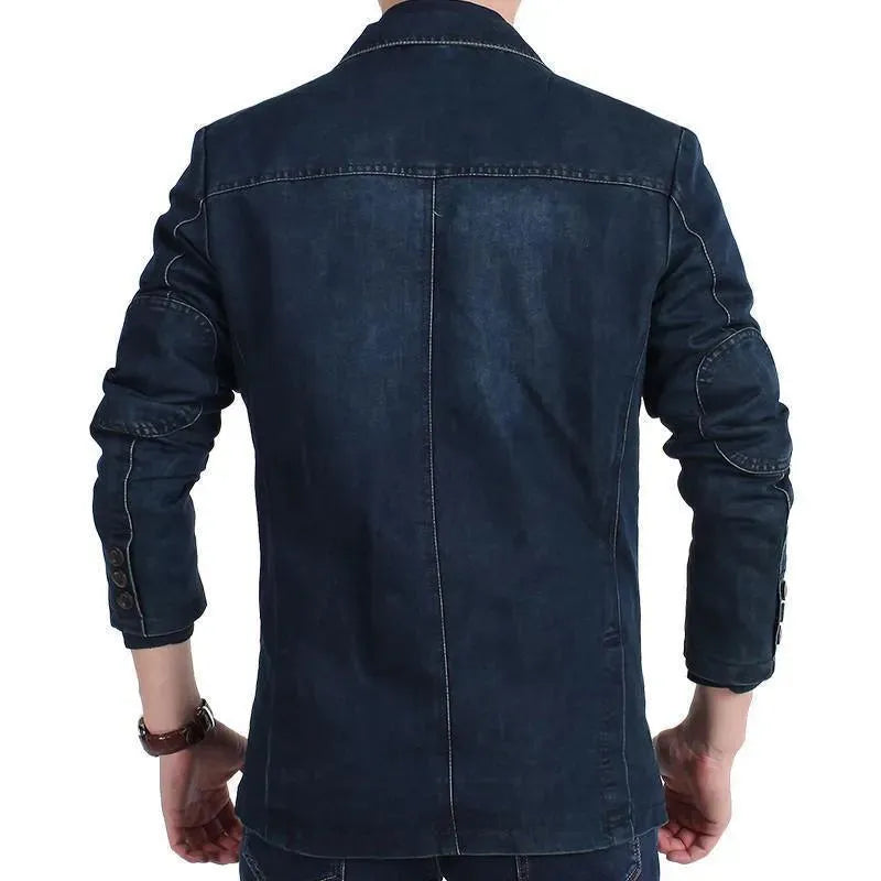 R&B | Herren Blazer - Cowboy Denim Jeans Blazer