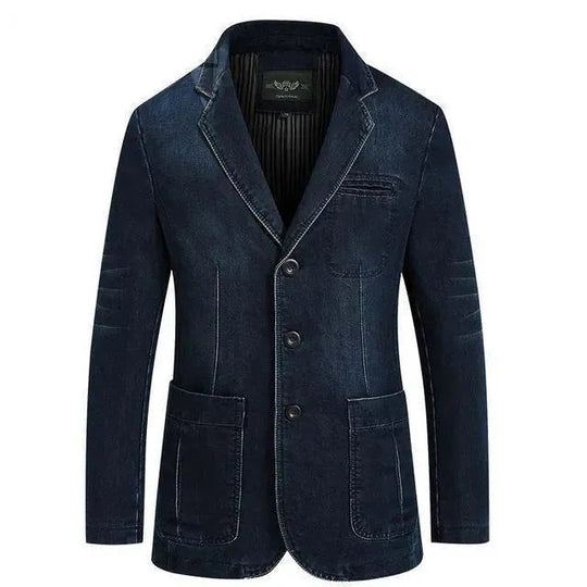 R&B | Herren Blazer - Cowboy Denim Jeans Blazer