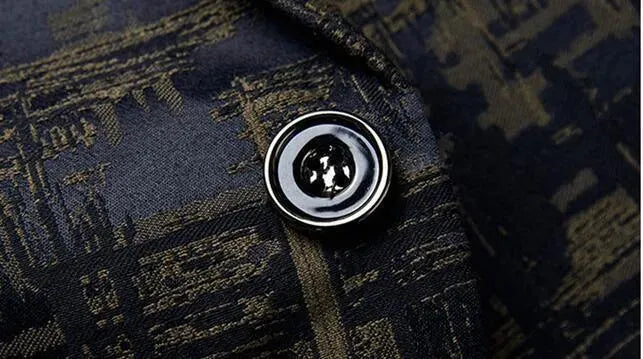 R&B | Herren Blazer - Geometrischer Blazer