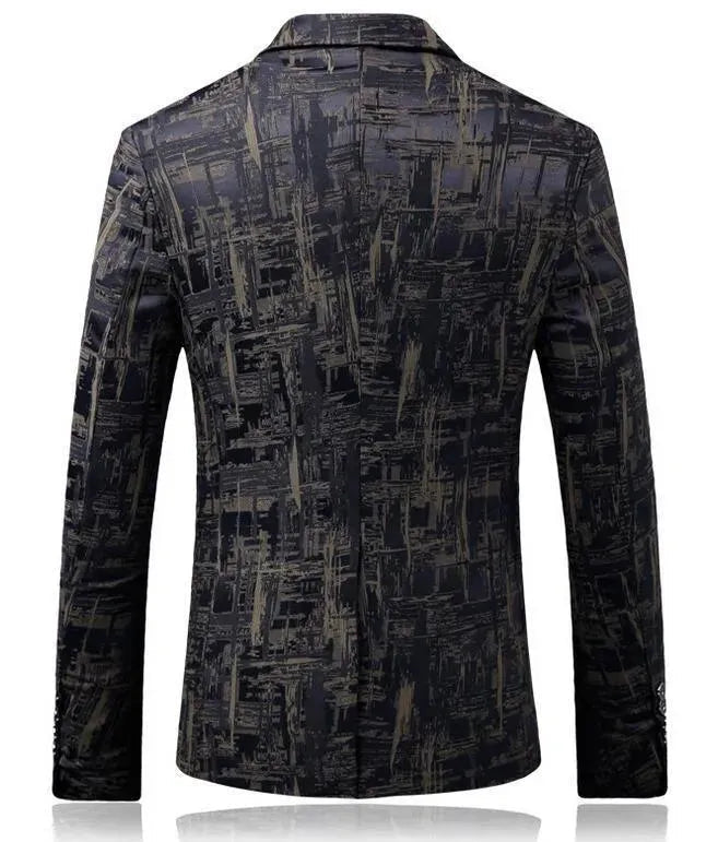 R&B | Herren Blazer - Geometrischer Blazer