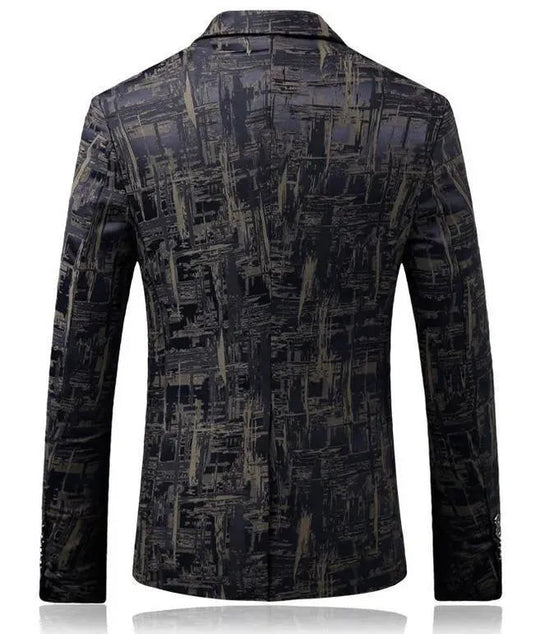 R&B | Herren Blazer - Geometrischer Blazer