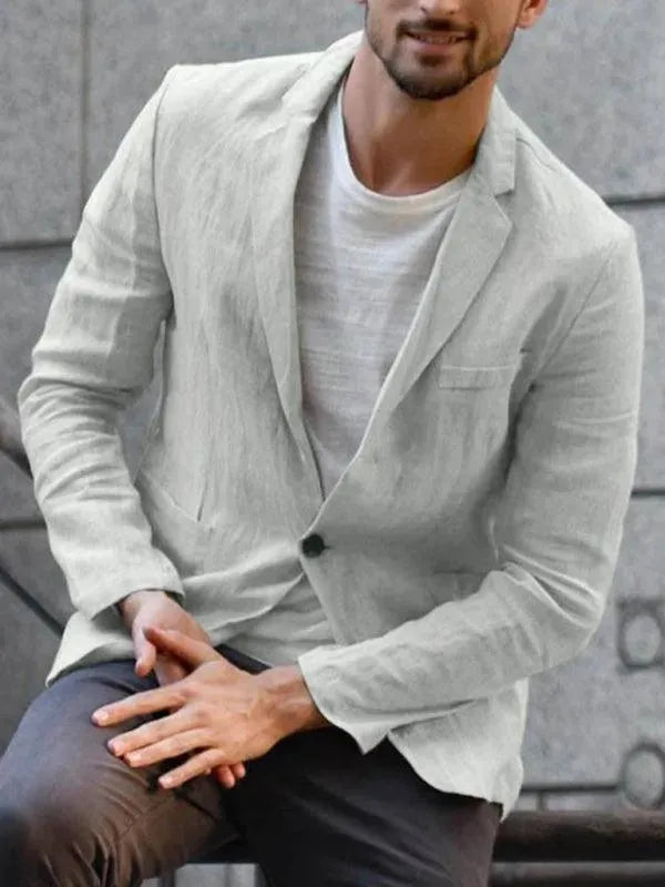 R&B | Herren Blazer - Leinen Blazer