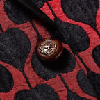 R&B | Herren Blazer - Roter Reverskragen Smoking Blazer