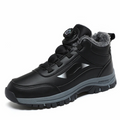 Wasserdichte Stiefeletten mit flacher Sohle aus Plüsch R&B