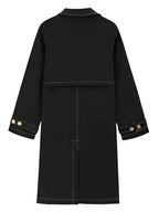 R&B | Herren Lässiger Lockerer Doppelreihiger Trenchcoat