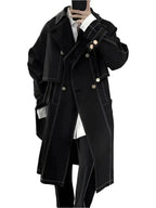 R&B | Herren Lässiger Lockerer Doppelreihiger Trenchcoat