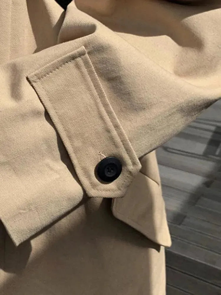 R&B | Herren Lange Übergroße Steppjacke