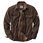 R&B | Herren All-Season Wachs Truckerjacke - Strapazierfähige Oberbekleidung