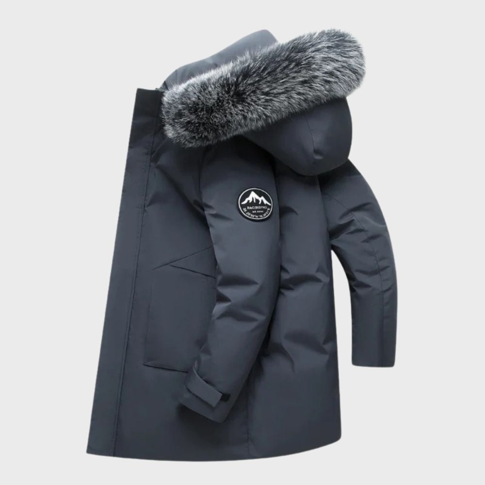 R&B | Herren Winter Thermo wasserdichte Jacke