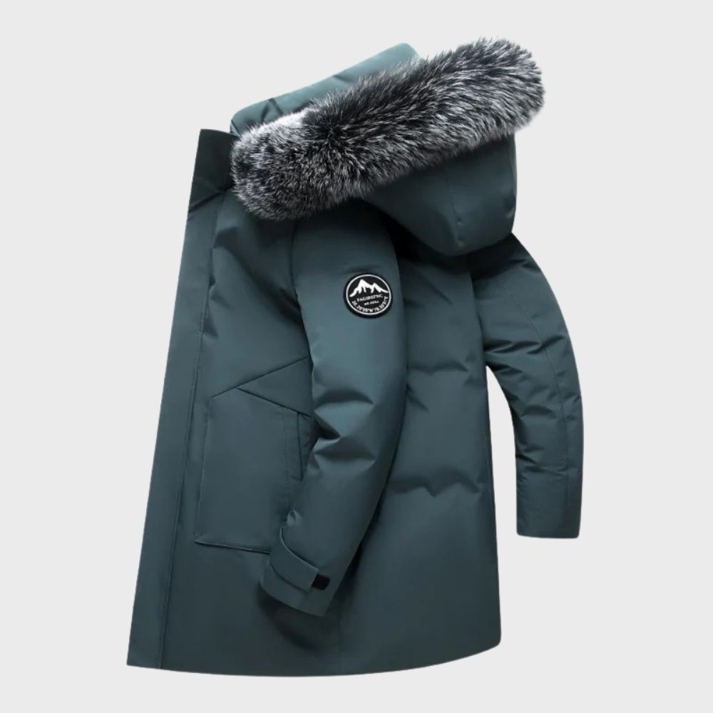 R&B | Herren Winter Thermo wasserdichte Jacke