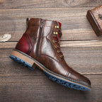 R&B Robuste Vintage-Herrenstiefel
