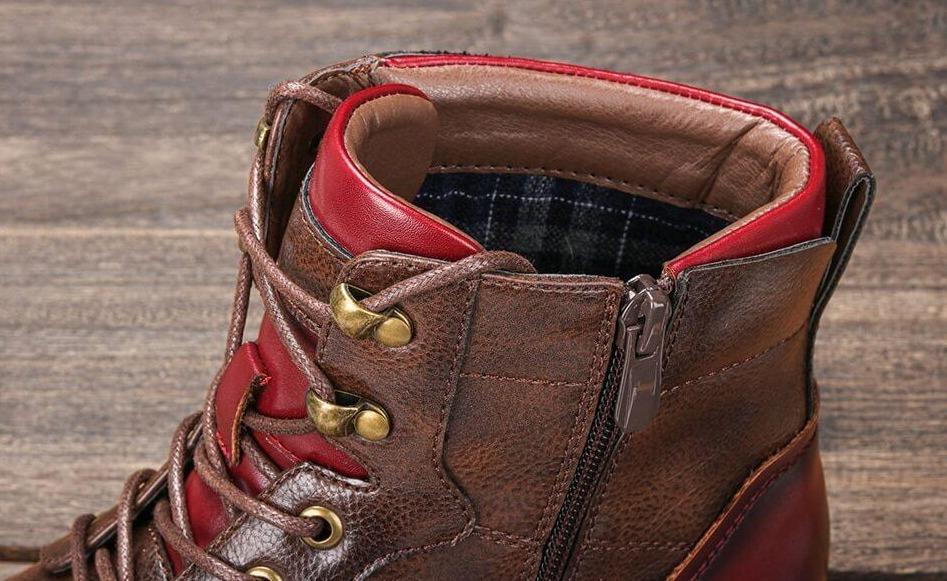 R&B Robuste Vintage-Herrenstiefel