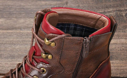 R&B Robuste Vintage-Herrenstiefel