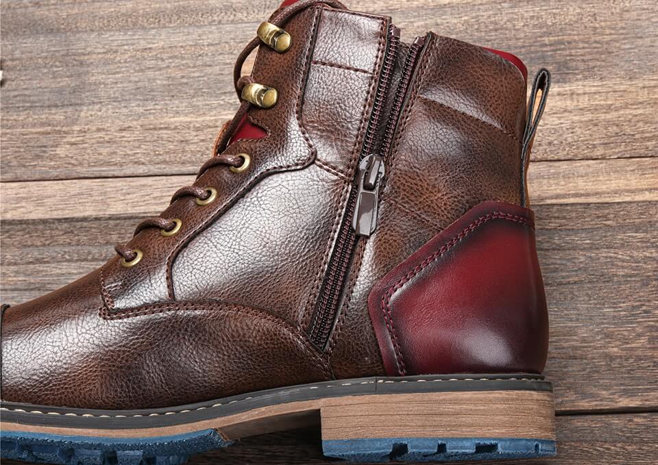 R&B Robuste Vintage-Herrenstiefel