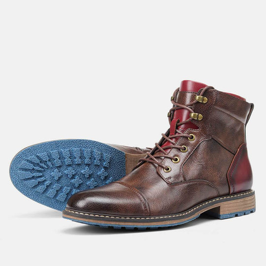 R&B Robuste Vintage-Herrenstiefel