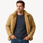 R&B | Herren Sherpa-Fleecejacke - Vielseitige Winter-Schicht
