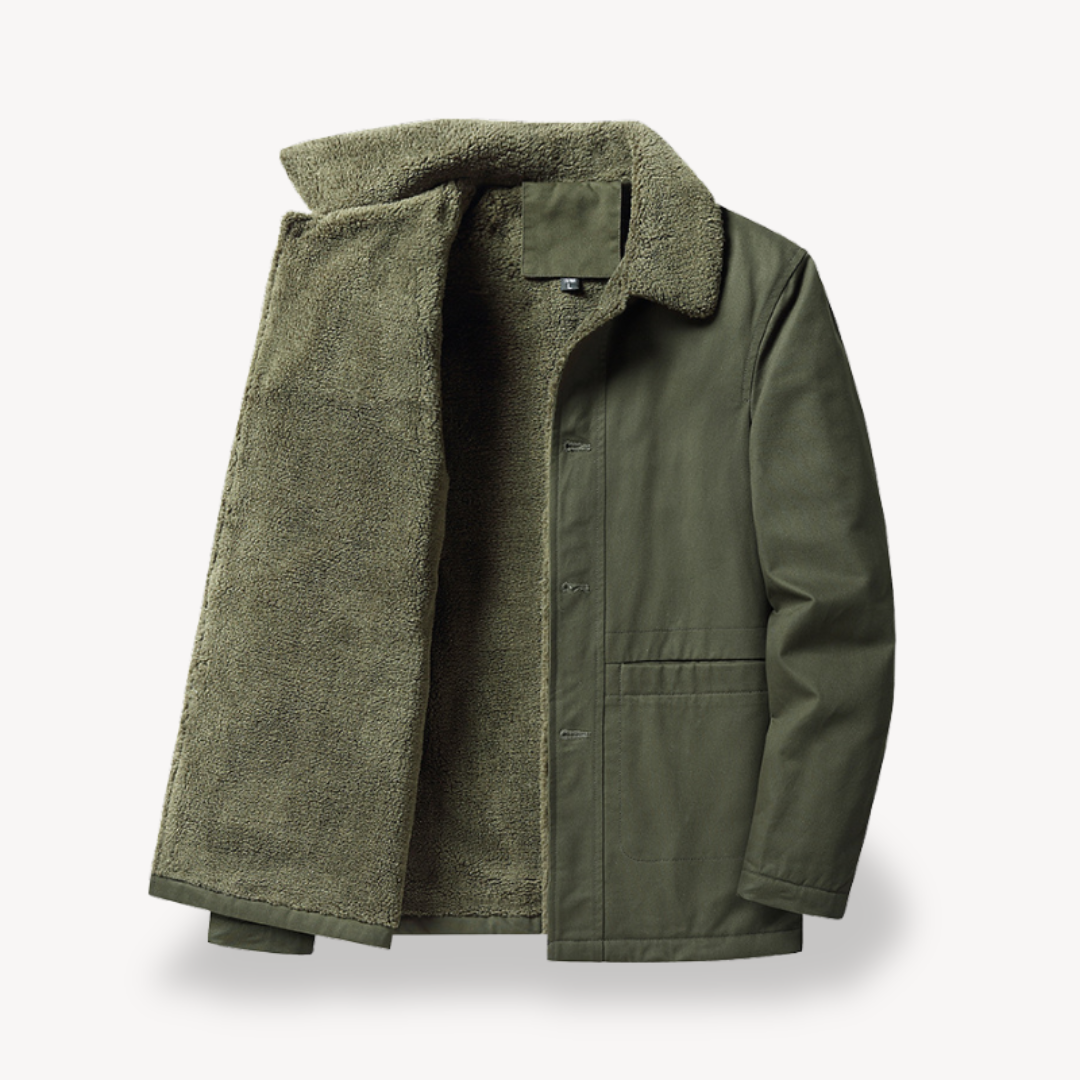 R&B | Herren Sherpa-Fleecejacke - Vielseitige Winter-Schicht