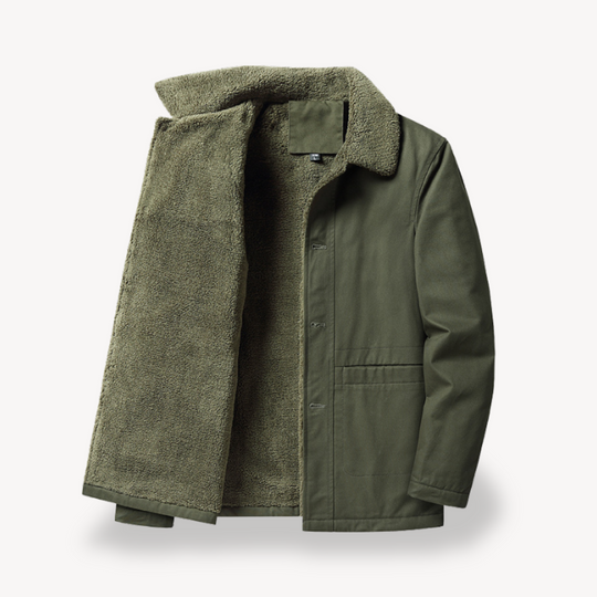 R&B | Herren Sherpa-Fleecejacke - Vielseitige Winter-Schicht