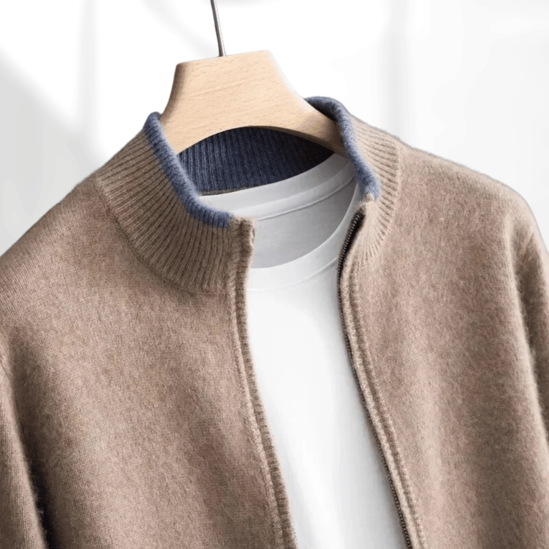 R&B | Herren Eleganter Zip-Jacke