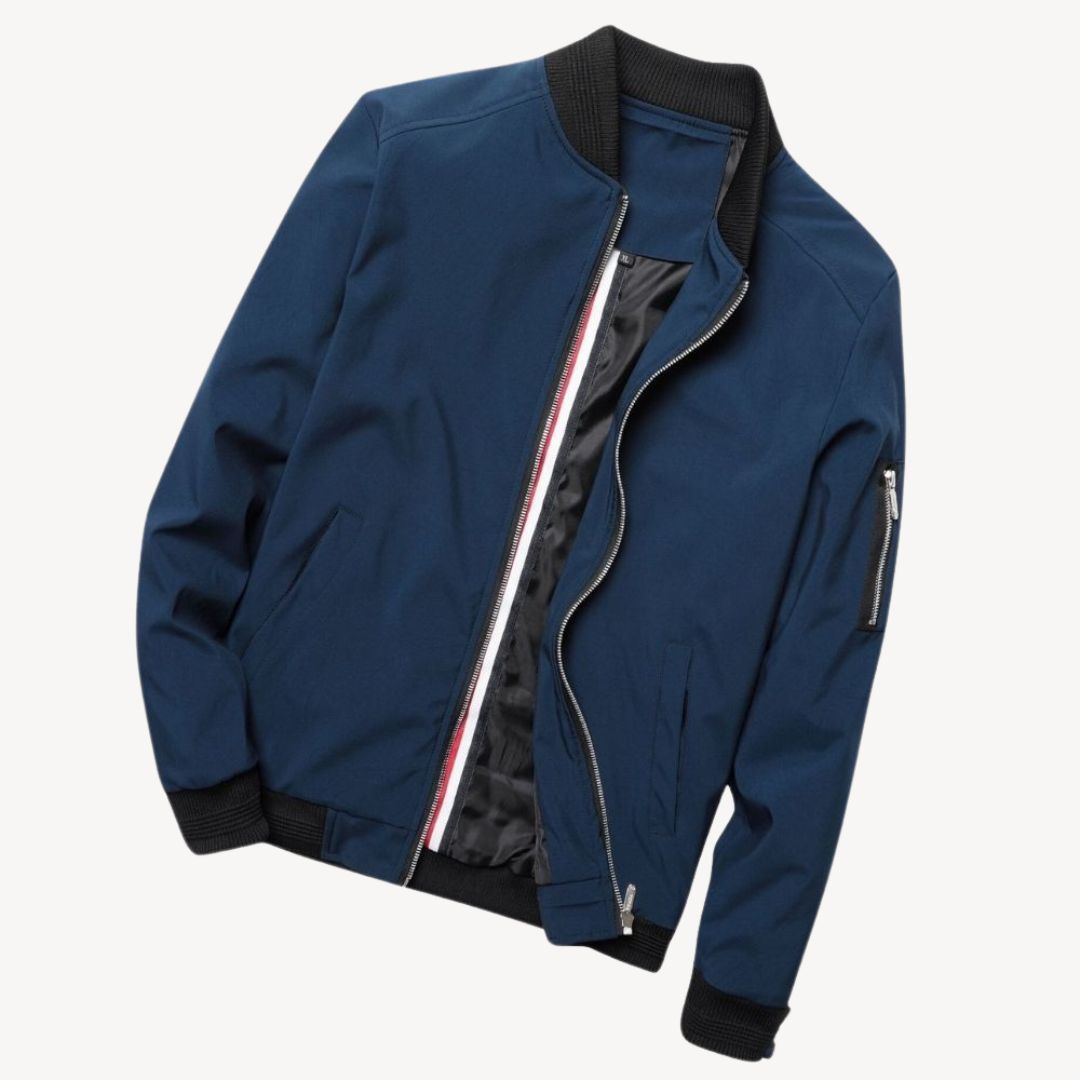 R&B | Herren Klassische Zip-Up Bomberjacke - Vielseitig & Stylisch