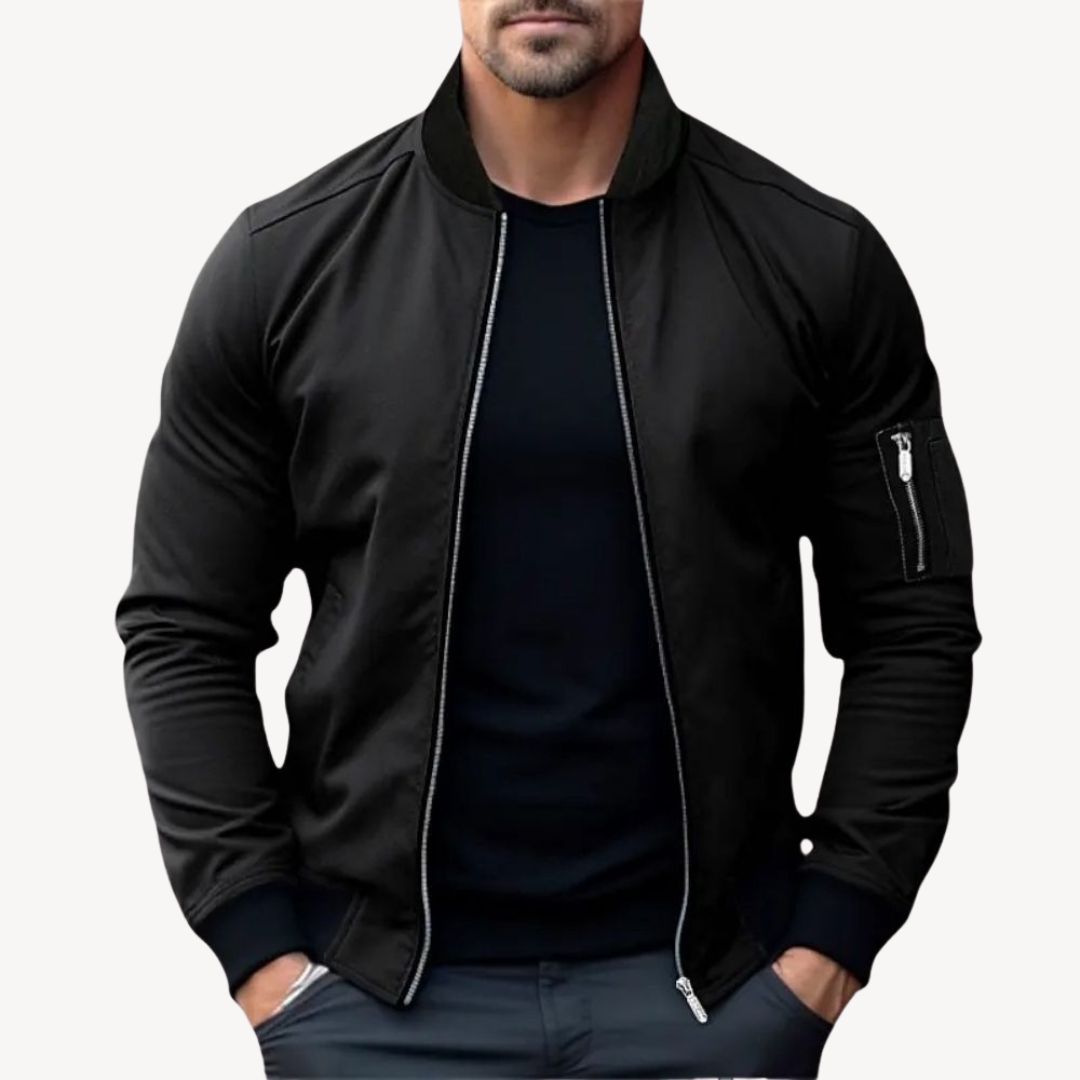 R&B | Herren Klassische Zip-Up Bomberjacke - Vielseitig & Stylisch