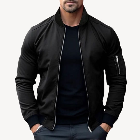 R&B | Herren Klassische Zip-Up Bomberjacke - Vielseitig & Stylisch