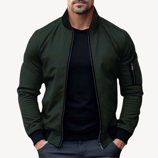 R&B | Herren Klassische Zip-Up Bomberjacke - Vielseitig & Stylisch