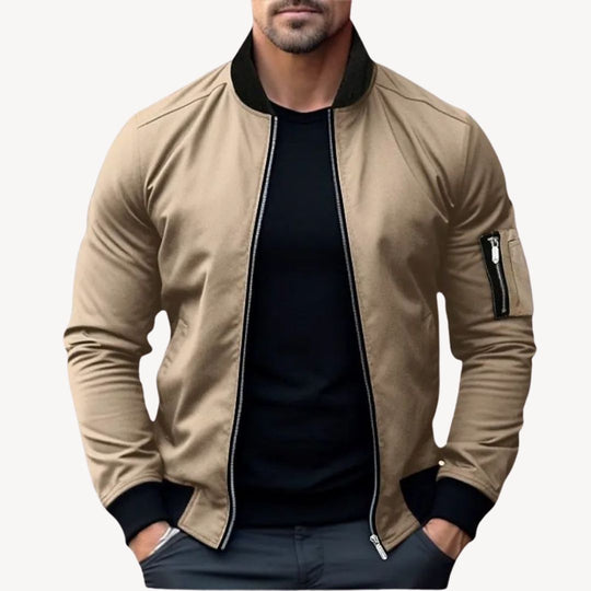 R&B | Herren Klassische Zip-Up Bomberjacke - Vielseitig & Stylisch