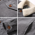 R&B | Herren Cordjacke Herbst mit weichem Innenfutter