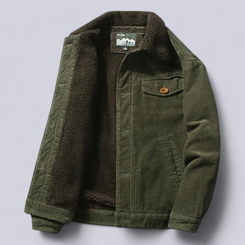 R&B | Herren Cordjacke Herbst mit weichem Innenfutter