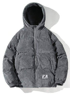 R&B | Herren Cordjacke Puffer