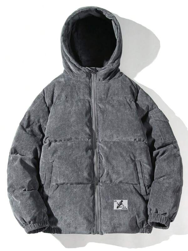 R&B | Herren Cordjacke Puffer