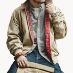 R&B | Herren Baumwoll Harrington Jacke - Klassisch & Vielseitig