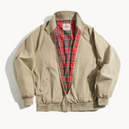 R&B | Herren Baumwoll Harrington Jacke - Klassisch & Vielseitig