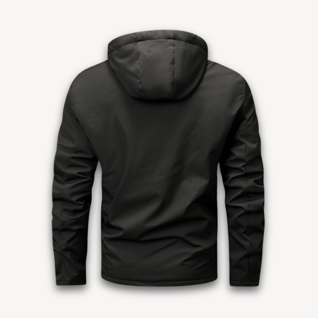 R&B | Herren Wasserfeste Kapuzenjacke - Stilvolle & Langlebige Oberbekleidung