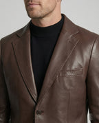 R&B | Herren Leder Blazer