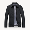 R&B | Herren Leichte Baumwolljacke mit kariertem Futter