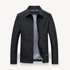 R&B | Herren Leichte Baumwolljacke mit kariertem Futter