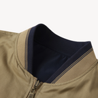 R&B | Herren Leichte Wendbare Bomberjacke - Slim Fit, Mehrere Farben