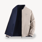 R&B | Herren Leichte Wendbare Bomberjacke - Slim Fit, Mehrere Farben