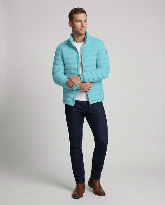 R&B | Herren Luxus Daunen-Pufferjacke - Warm & Stylisch