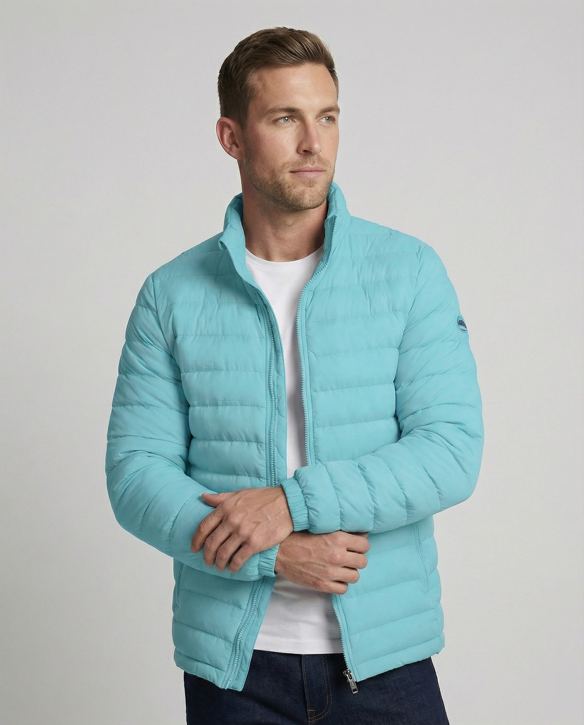 R&B | Herren Luxus Daunen-Pufferjacke - Warm & Stylisch