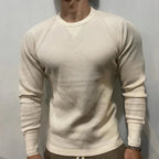 R&B | Herren Muskelpassform Herbstpullover