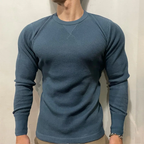 R&B | Herren Muskelpassform Herbstpullover