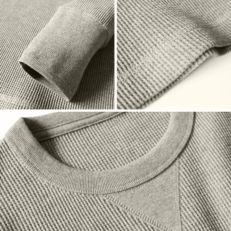 R&B | Herren Muskelpassform Herbstpullover
