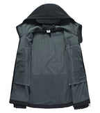 R&B | Herren Softshelljacke mit Kapuze