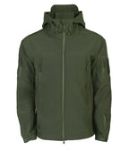 R&B | Herren Softshelljacke mit Kapuze
