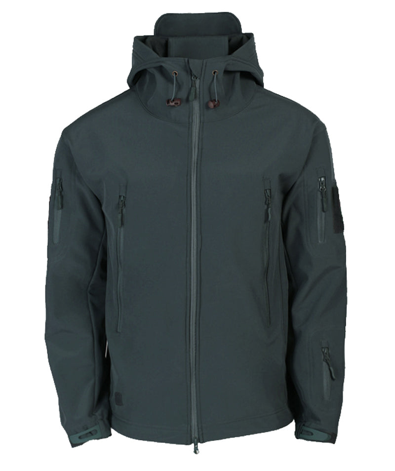 R&B | Herren Softshelljacke mit Kapuze