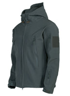 R&B | Herren Softshelljacke mit Kapuze